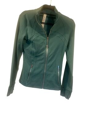 NWT Lululemon define jacket nulu TEAL Size 8